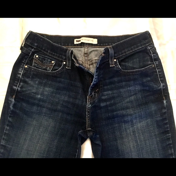 Levi’s 505 Jeans Straight Leg Stretch Size 30 x 30 - Picture 2 of 8